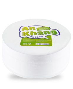 Giấy vệ sinh cuộn lớn An Khang Caro500
