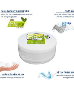 giấy vệ sinh cuộn lớn An Khang Soft900