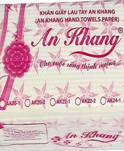 Khăn giấy lau tay An Khang 24-2 lớp