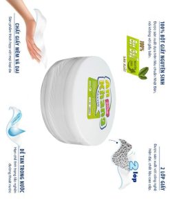 Giấy vệ sinh cuộn lớn An Khang Soft700