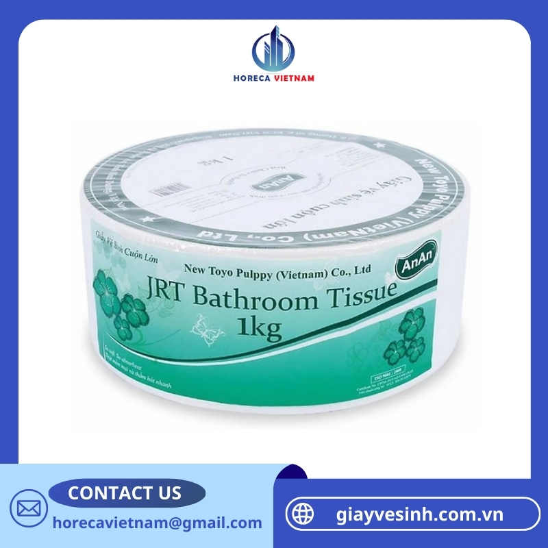 Giấy vệ sinh cuộn lớn An An JRT Bathroom 1kg