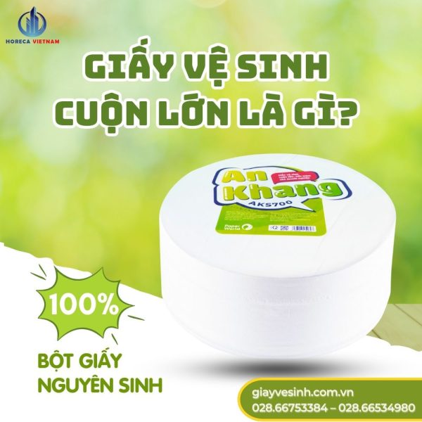 giấy vệ sinh cuộn lớn là gì