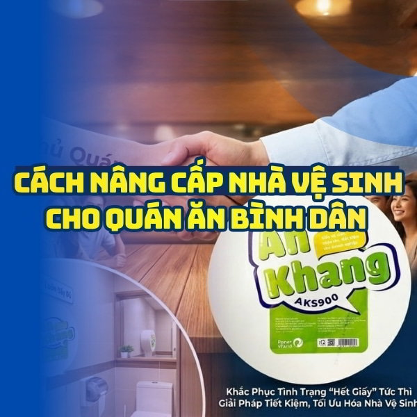 Cách nâng cấp nhà vệ sinh quán ăn bình dân với thay đổi nhỏ nhất