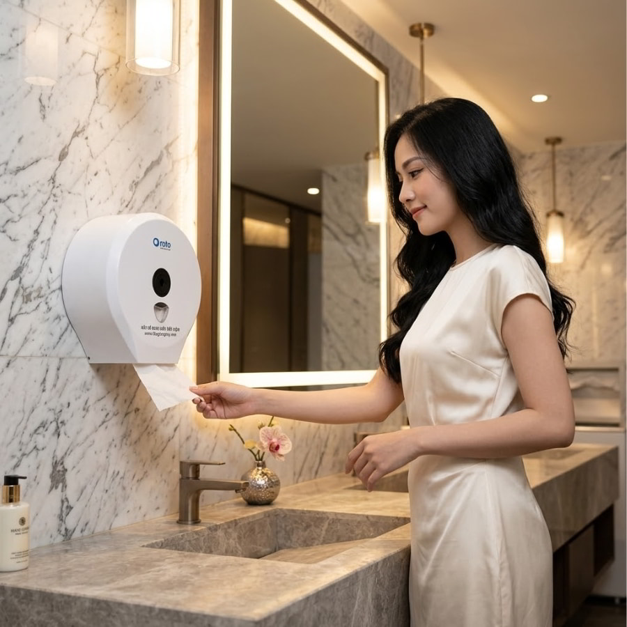 Việc sử dụng hộp đựng (hộp tissue công nghiệp) mang lại lợi ích khổng lồ như chống thấm nước, chống bụi, chống côn trùng và ngăn ngừa mất cắp giấy