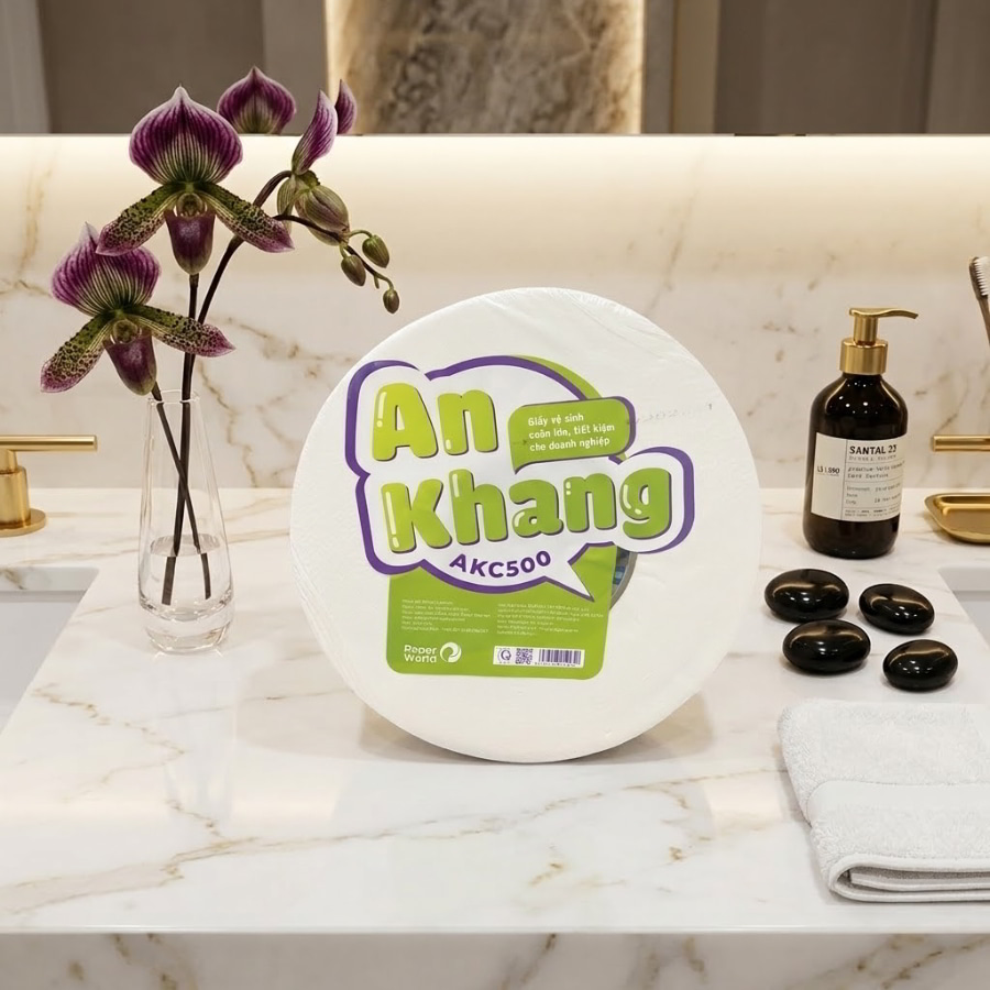 Cách nhận biết chất liệu giấy vệ sinh cuộn lớn an toàn