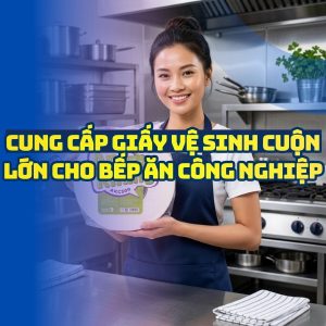 Cung cấp giấy vệ sinh cuộn lớn cho bếp ăn công nghiệp