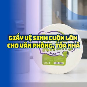 Giấy vệ sinh cuộn lớn cho văn phòng
