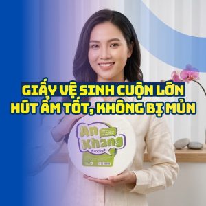 Giấy vệ sinh cuộn lớn hút ẩm tốt nhất 2026