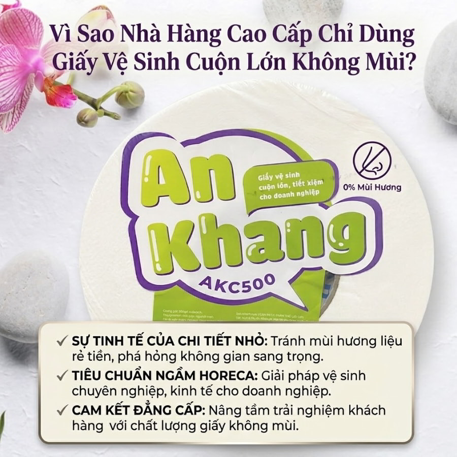 Giấy vệ sinh cuộn lớn không mùi tốt nhất 2026