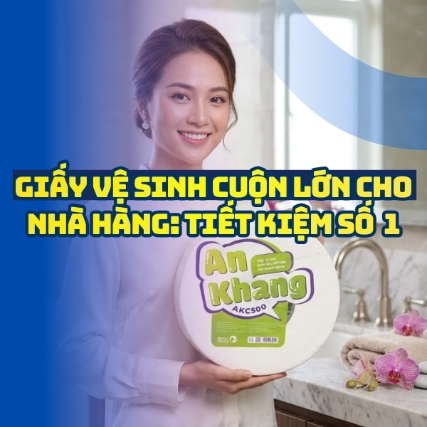 Horeca Việt Nam cung cấp giấy vệ sinh cuộn lớn cho nhà hàng giá tốt nhất 2026