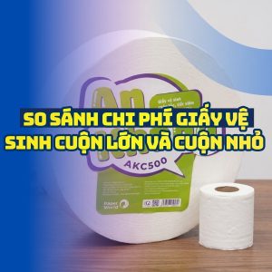 So sánh chi phí giấy vệ sinh cuộn lớn và cuộn nhỏ trong quản lý khách sạn