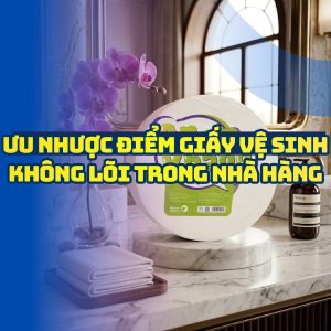 Horeca Việt Nam cung cấp giấy vệ sinh không lõi cho nhà hàng uy tín nhất