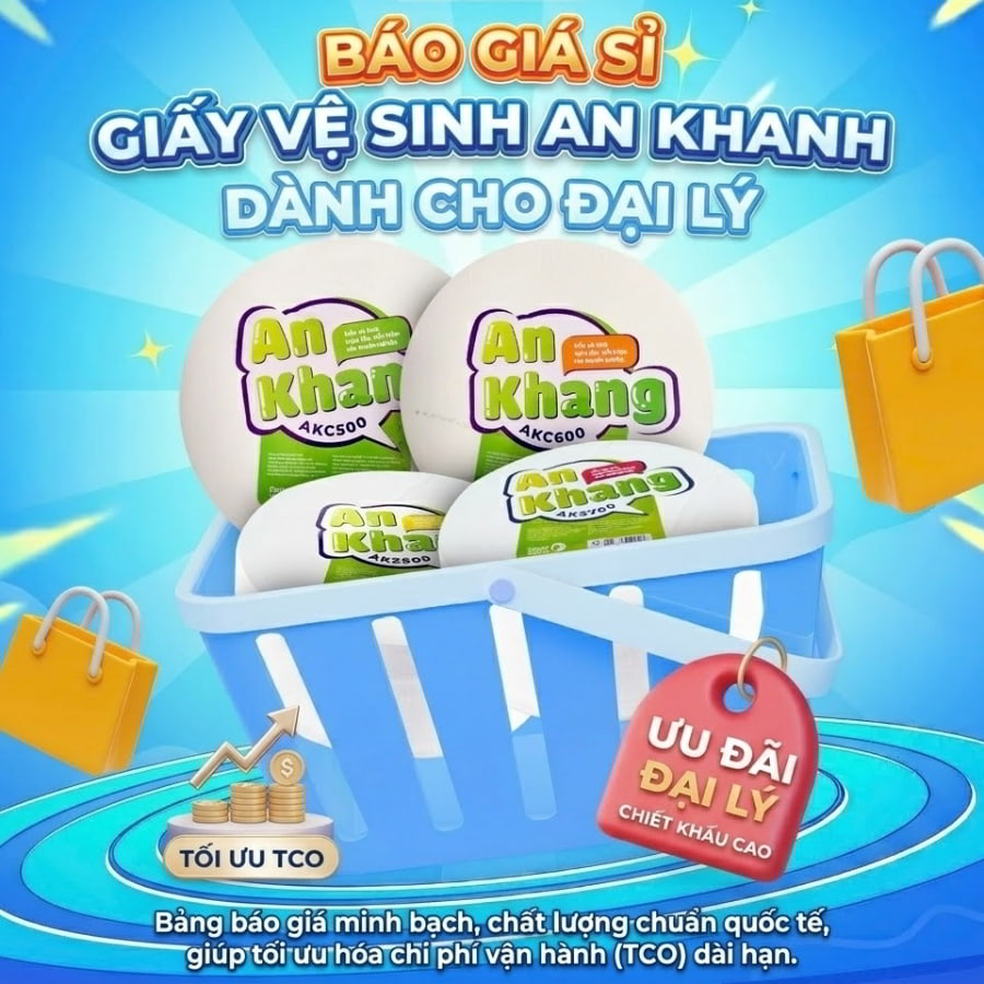 Horeca Việt Nam nhà hân phối và báo giá sỉ giấy vệ sinh cuộn lớn chính hãng dành cho đại lý và doanh nghiệp.