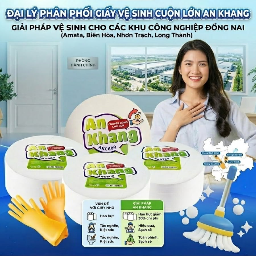 Horeca Việt Nam đại lý cung cấp giấy vệ sinh kcn Đồng Nai