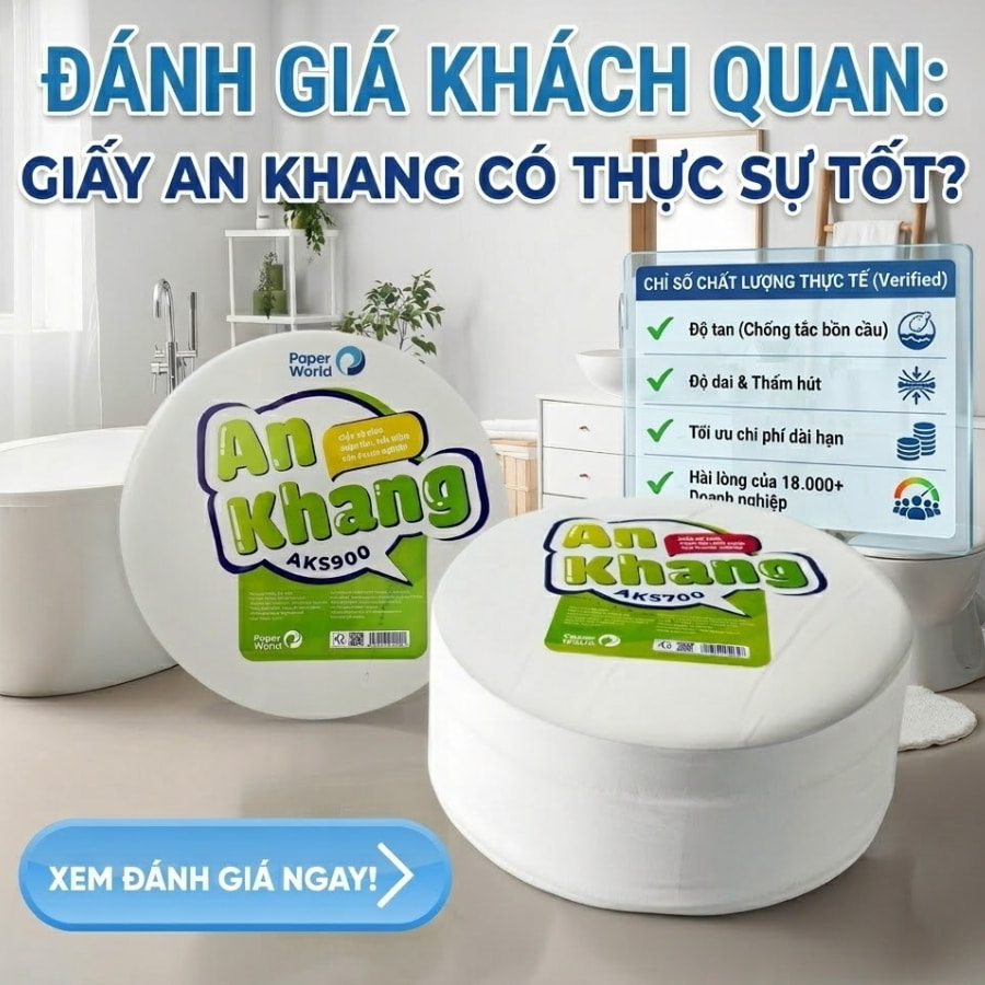 Đánh giá giấy vệ sinh an khang có tốt không?