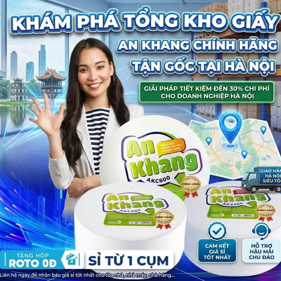 Horeca Việt Nam đại lý giấy An Khang Hà Nội uy tín chất lượng cao 2026