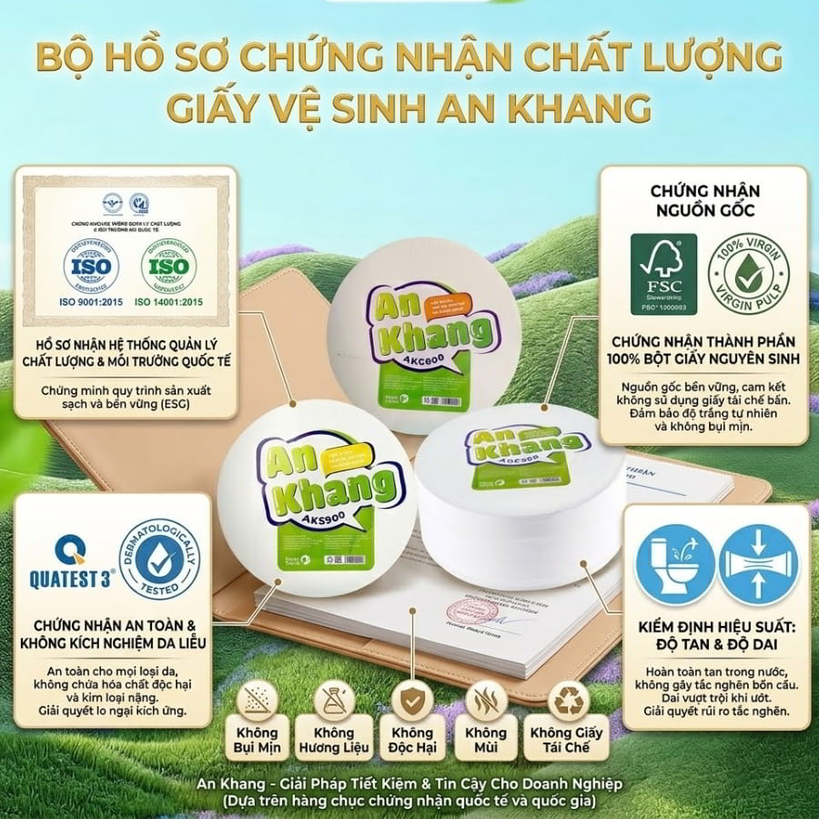 Chứng nhận chất lượng An Khang đạt các tiêu chuẩn tại Horeca Việt Nam