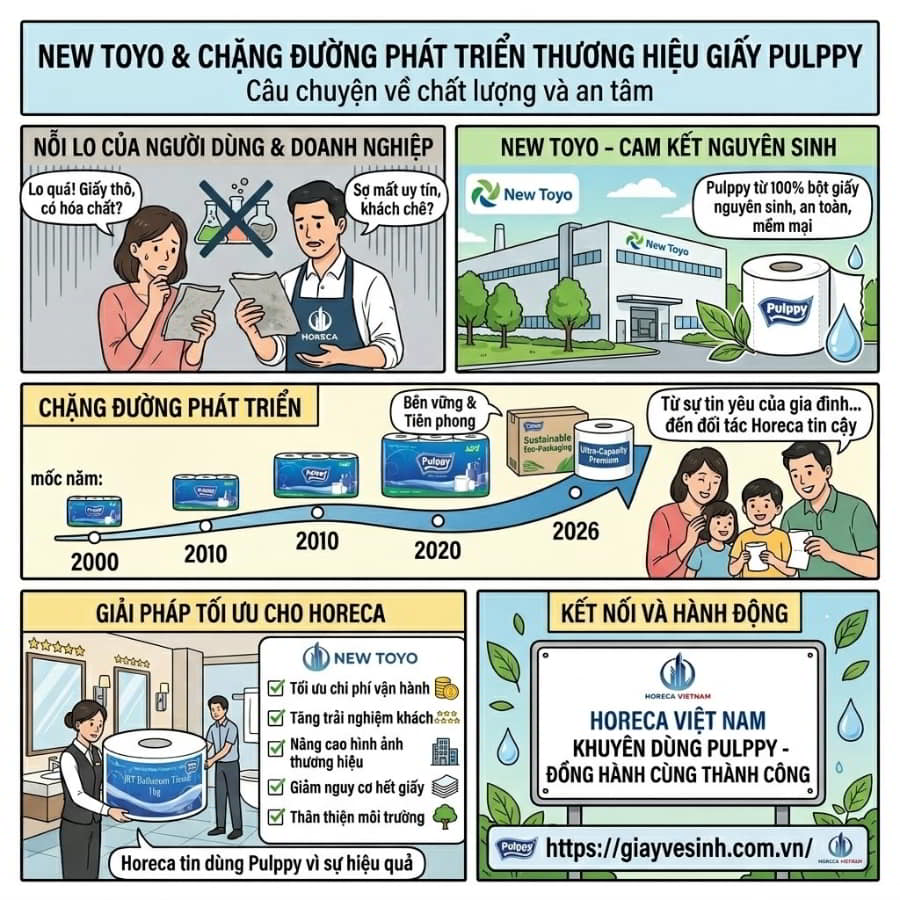 Giới thiệu công ty giấy pulppy chặng đường phát triển