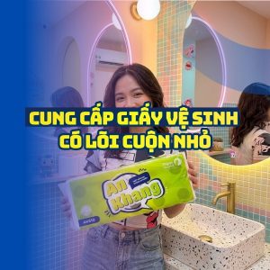 Horeca Việt Nam cung cấp giấy vệ sinh cuộn nhỏ có lõi giá tốt giao hàng tận nơi