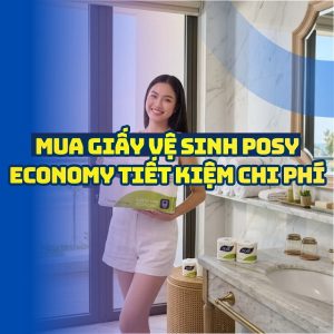 Horeca Việt Nam cung cấp giấy vệ sinh posy economy giá tốt giao hàng tận nơi