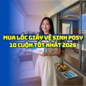 Horeca Việt Nam địa chỉ cung cấp giấy vệ sinh posy 10 cuộn giá tốt giao hàng tận nơi