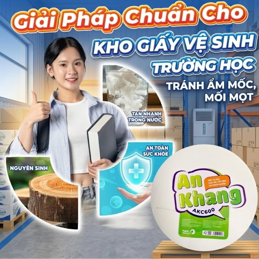 Hướng dẫn bảo quản kho giấy vệ sinh tránh ẩm mốc tại Horeca Việt Nam
