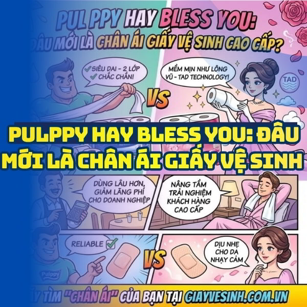 So sánh pulppy và bless you tại Horeca Việt Nam