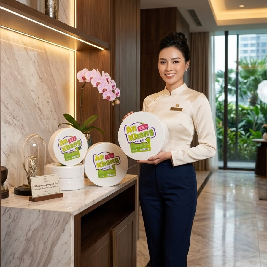 Mua giấy vệ sinh an khang 700g uy tín chất lượng cao tại Horeca Việt Nam
