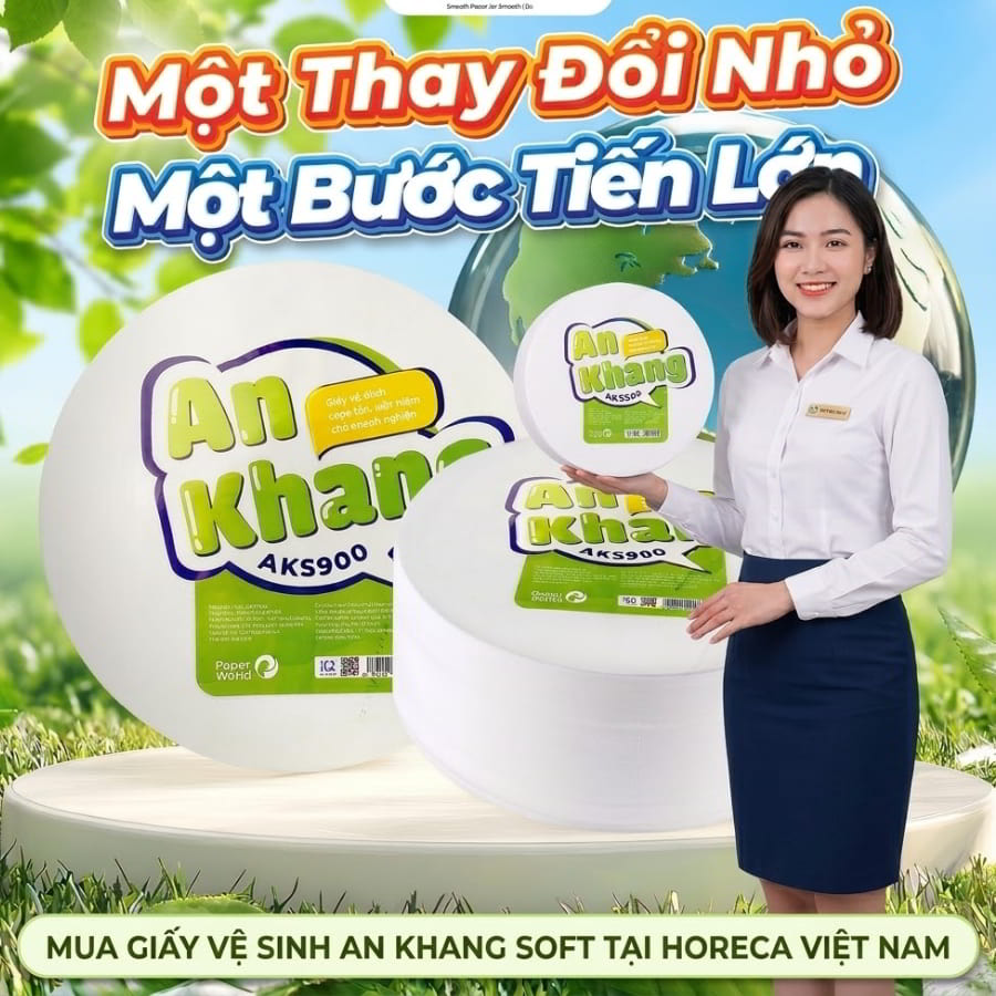 Mua giấy vệ sinh an khang soft uy tín giá sỉ tại Horeca Việt Nam