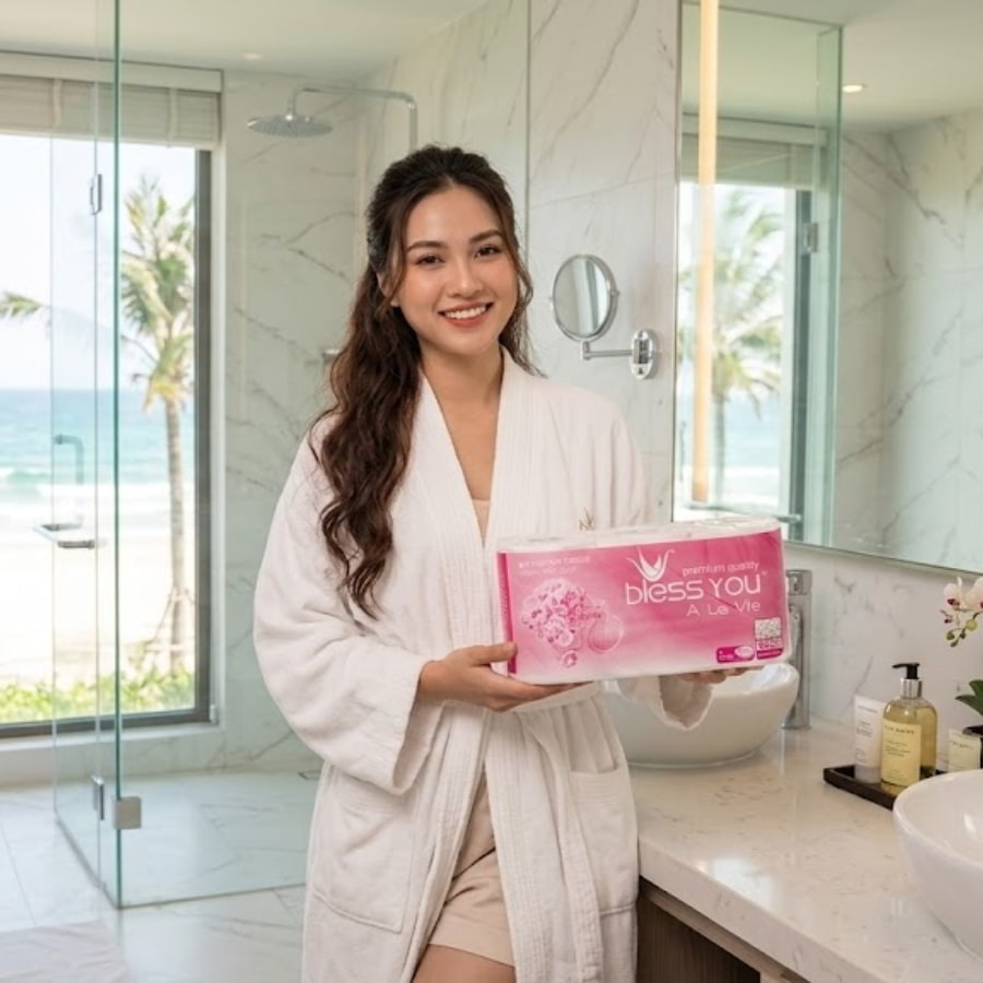 Mua giấy vệ sinh Bless You chính hãng giá sỉ tốt nhất tại Horeca Việt Nam
