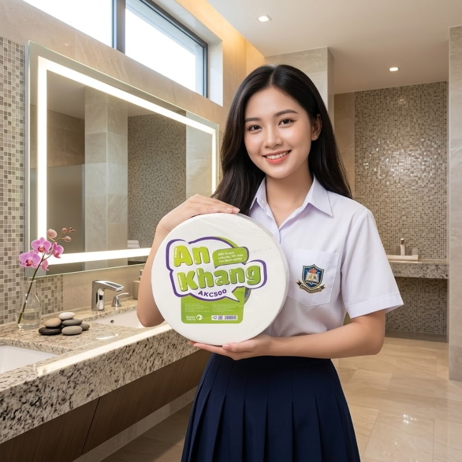 Mua giấy vệ sinh cuộn lớn An Khang uy tín giá tốt tại Horeca Việt Nam