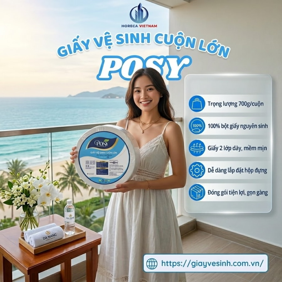 Mua giấy vệ sinh Posy uy tín giao hàng toàn quốc tại Horeca Việt Nam