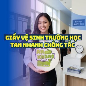 Mua giấy vệ sinh trường học tan nhanh chống tắc bồn cầu uy tín giá sỉ tốt nhất tại Horeca Việt Nam