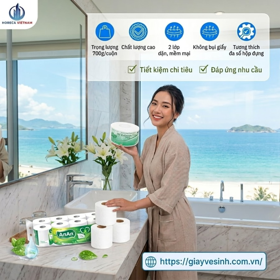 Mua sỉ giấy vệ sinh An An chính hãng uy tín giá tốt nhất tại Horeca Việt Nam