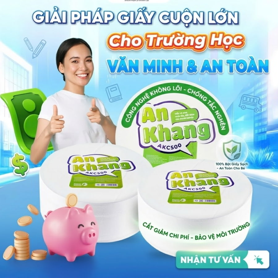 Mua sỉ giấy vệ sinh cho trường học uy tín giá tốt nhất tại Horeca Việt Nam