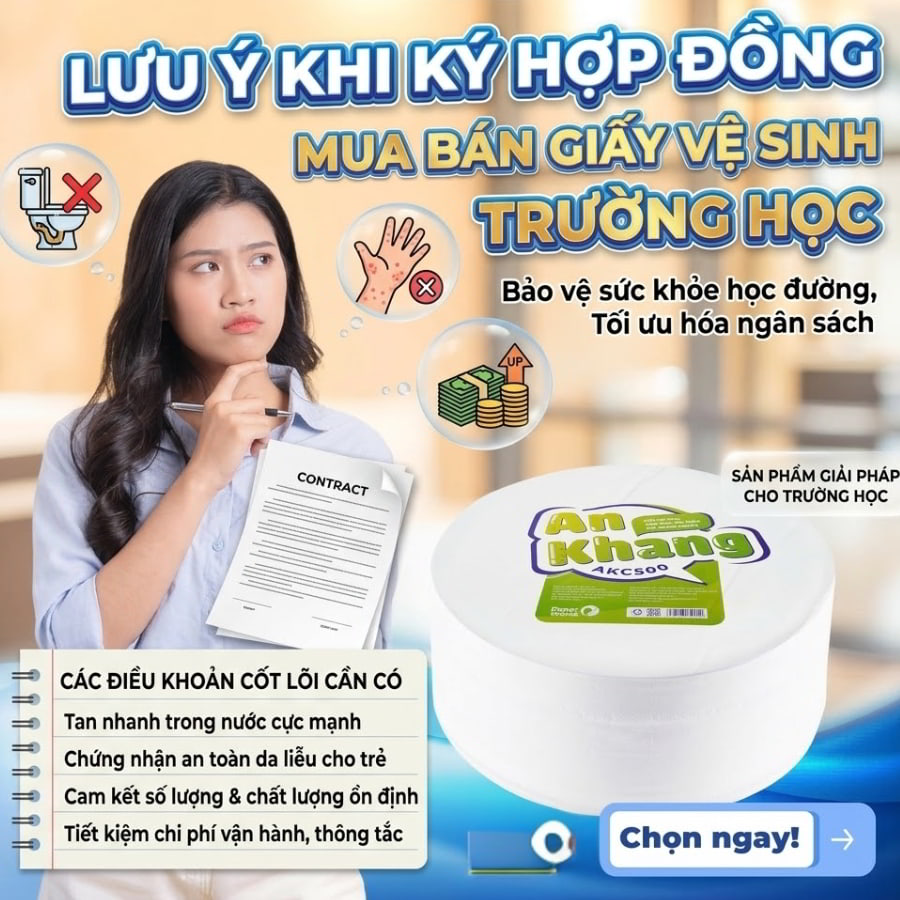 Những lưu ý khi ký hợp đồng cung cấp giấy trường học
