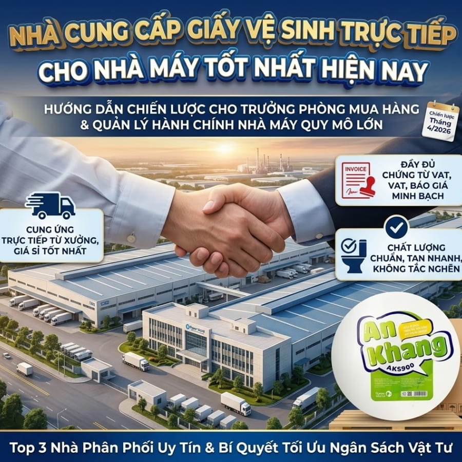 Nhà cung cấp giấy vệ sinh uy tín tốt nhất hiện nay