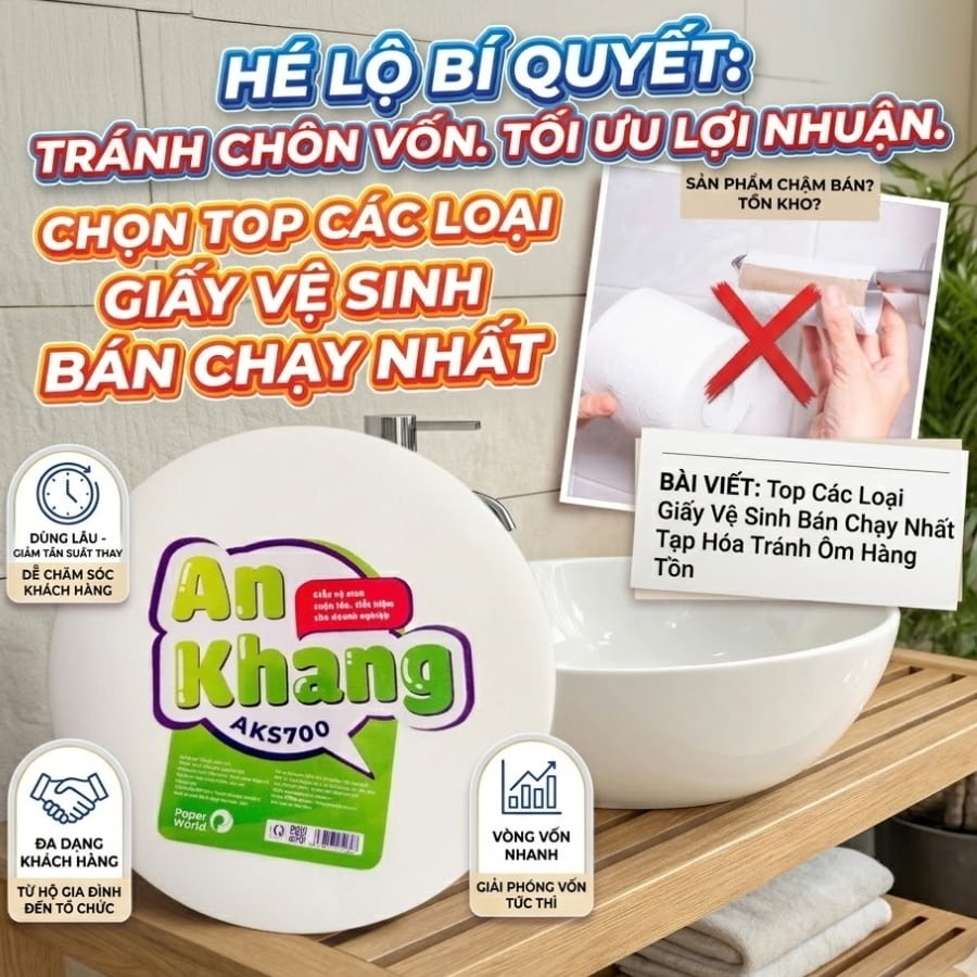 Mua giấy vệ sinh theo kg giá sỉ uy tín tại Horeca Việt Nam