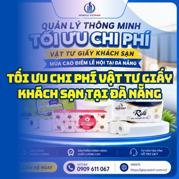 Cách quản lý và tối ưu vật tư khách sạn Đà Nẵng tại Horeca Việt Nam