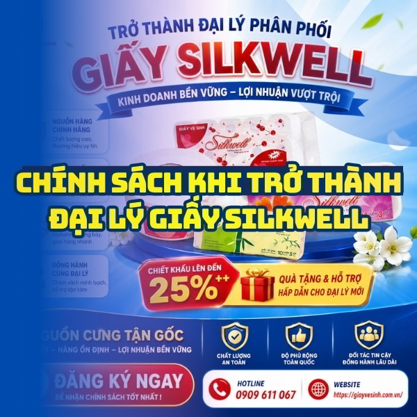 Chi tiết chính sách đại lý giấy silkwell uy tín tại Horeca Việt Nam