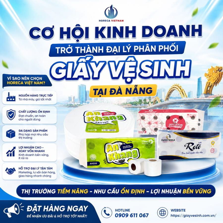 Cơ hội kinh doanh đại lý giấy Đà Nẵng tại Horeca Việt Nam
