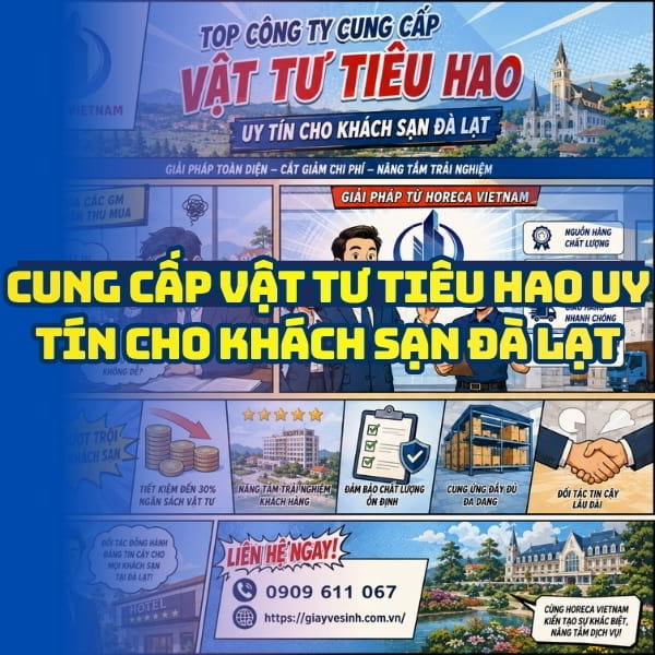 Công ty cung cấp vật tư tiêu hao Đà Lạt uy tín chất lượng nhất tại Horeca Việt Nam