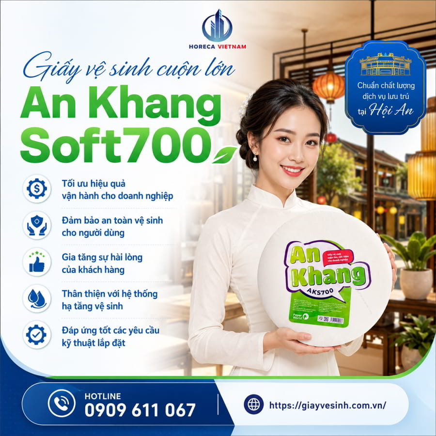 Cung cấp giấy vệ sinh đi Hội An chính hãng cao cấp giá sỉ tốt nhất tại Horeca Việt Nam