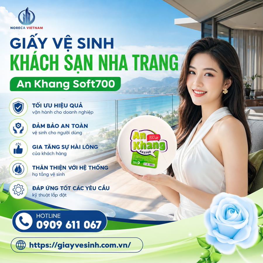 Cung cấp giấy vệ sinh khách sạn Nha Trang chính hãng cao cấp giá sỉ tốt nhất