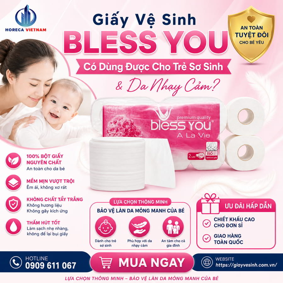 Giải mã giấy bless you cho trẻ sơ sinh có an toàn không?