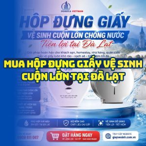 Horeca Việt Nam cung cấp hộp đựng giấy vệ sinh Đà Lạt chính hãng cao cấp lắp đặt tận nơi