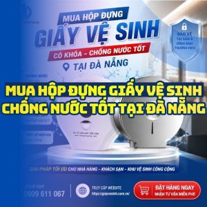 Horeca Việt Nam cung cấp hộp đựng giấy vệ sinh Đà Nẵng chính hãng cao cấp lắp đặt tận nơi