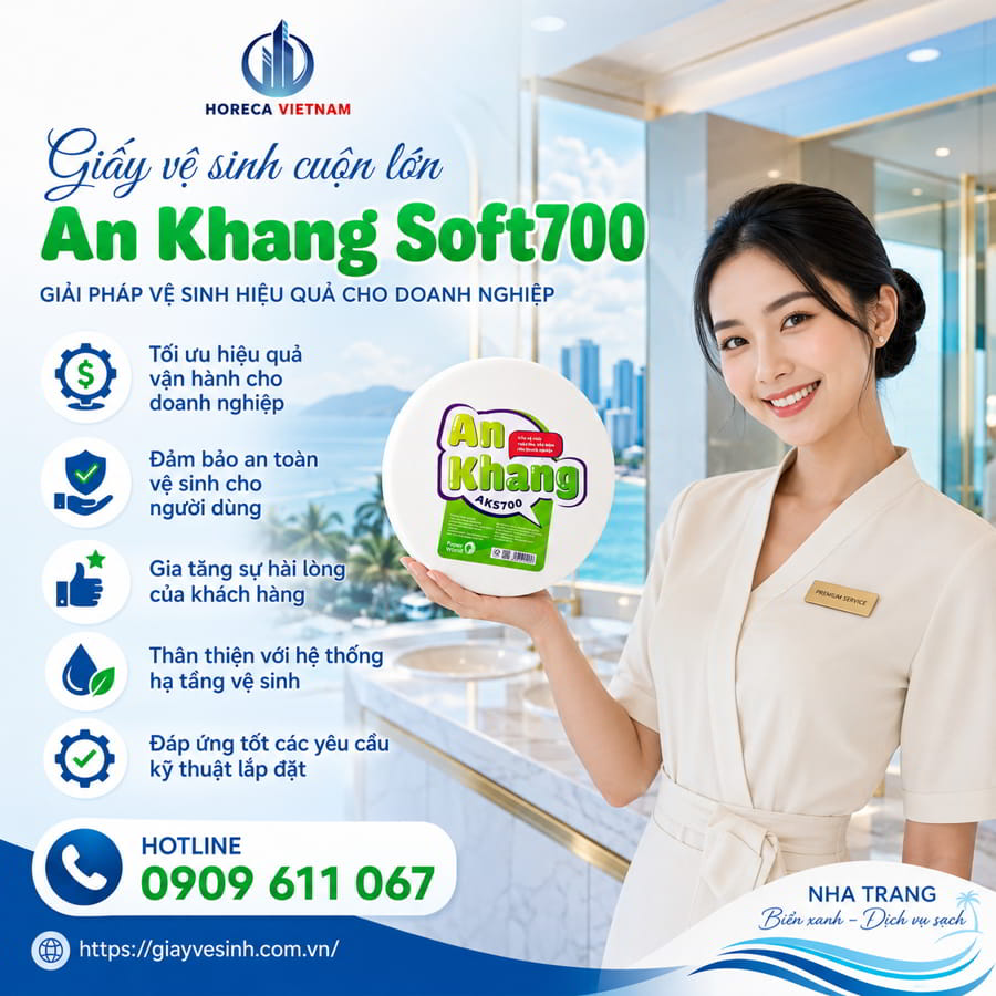 Horeca Việt Nam đơn vị cung cấp giấy vệ sinh cuộn lớn chính hãng cao cấp giá tốt nhất