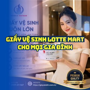 Horeca Việt Nam nhà cung cấp giấy vệ sinh lotte mart giá tốt giao hàng tận nơi