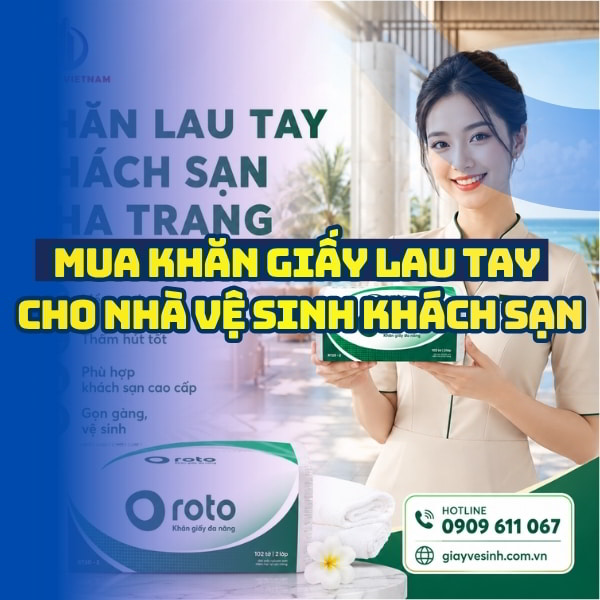 Horeca Việt Nam nhà phân phối khăn lau tay khách sạn Nha Trang cao cấp giao hàng tận nơi